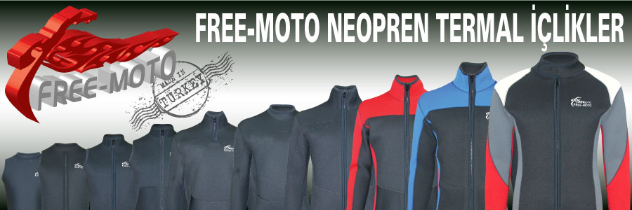 free-moto neopren termal içlikler